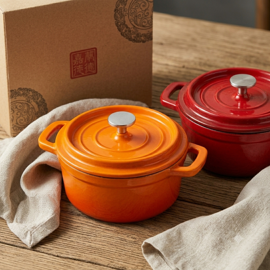 Mini Cocotte Dutch Ovens: Serve Style & Precision with Every Meal 10cm x 5cm