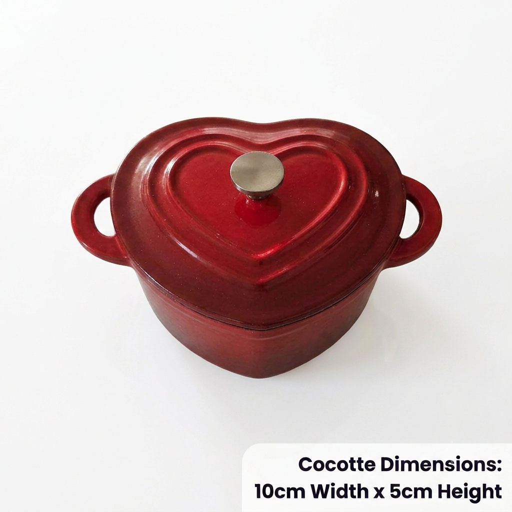 Mini Cocotte Dutch Ovens: Serve Style & Precision with Every Meal 10cm x 5cm