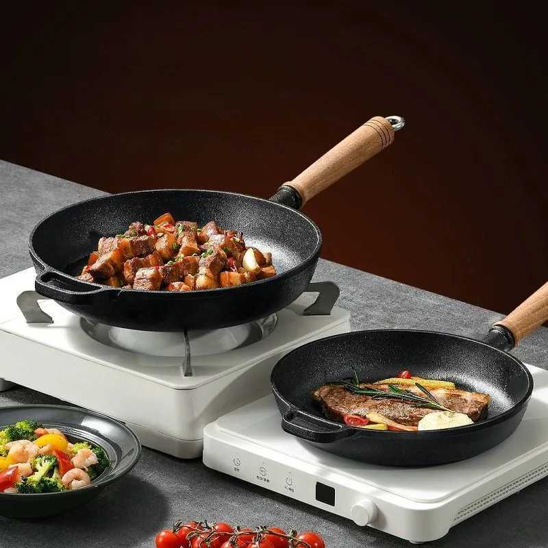 Premium 29cm Pre-Seasoned Cast Iron Skillet