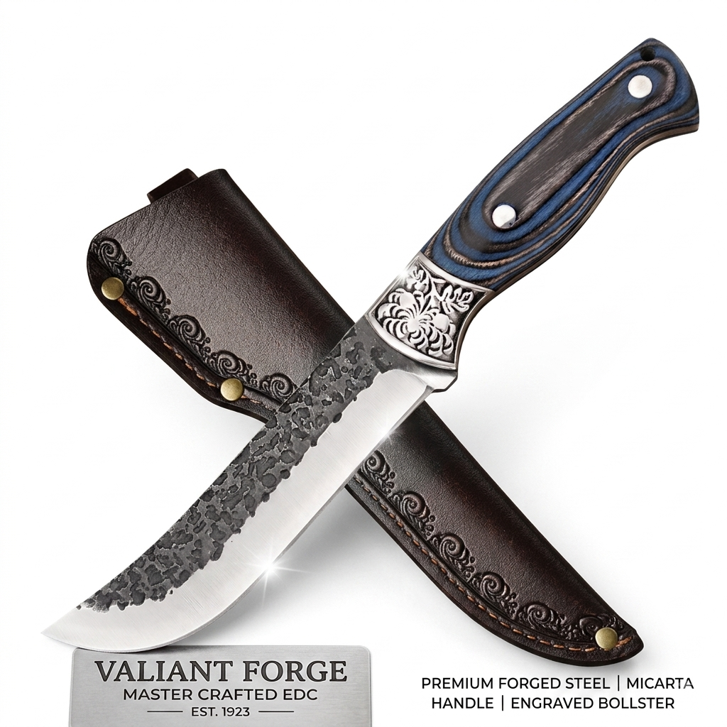 A Legacy in Steel: Hand-Forged Artisan Fixed Blade
