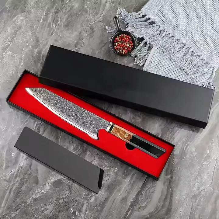 Premium Damascus Steel Kiritsuke Knife Grandsharp  67-Layer Japanese Chef Knife