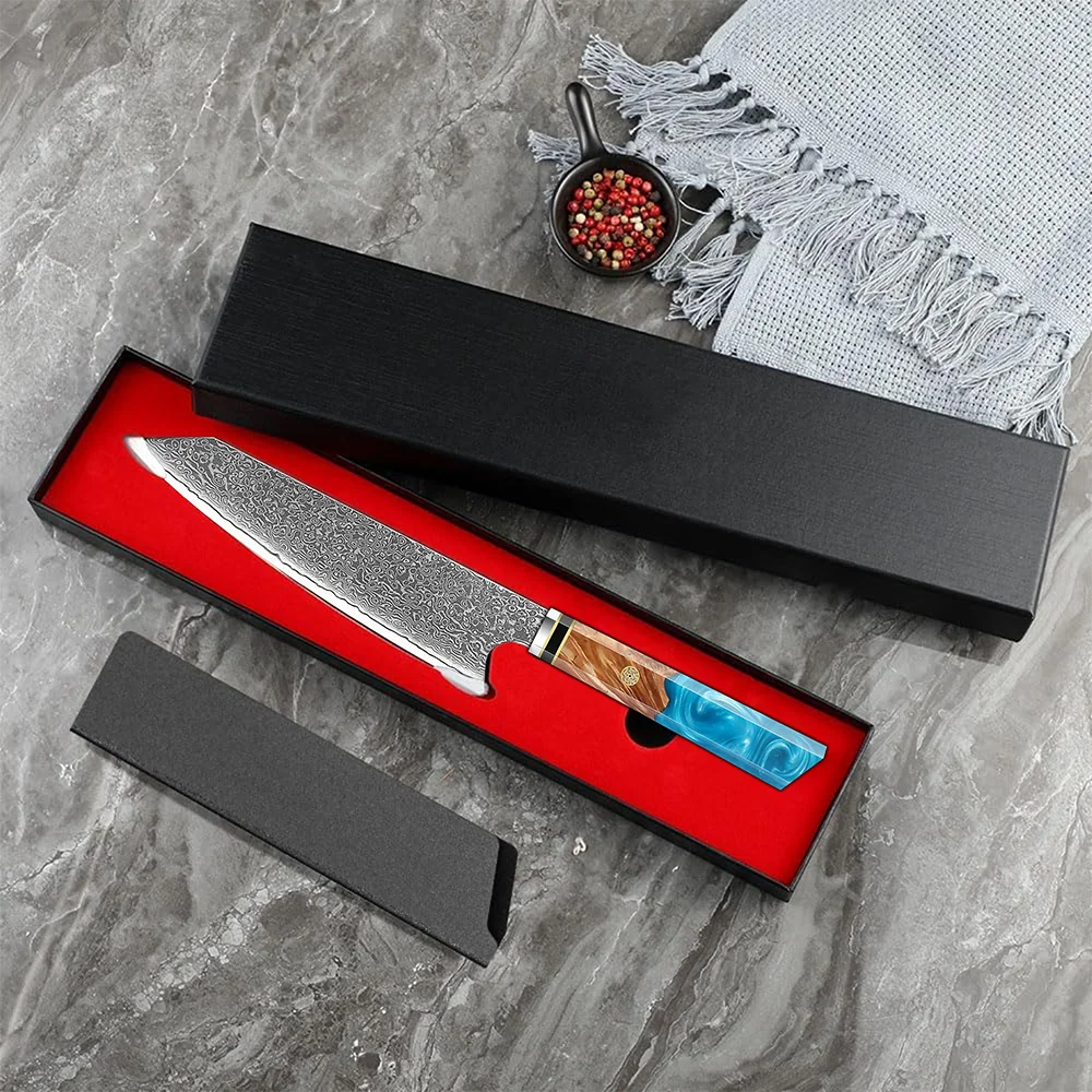 Premium Damascus Steel Kiritsuke Knife Grandsharp  67-Layer Japanese Chef Knife