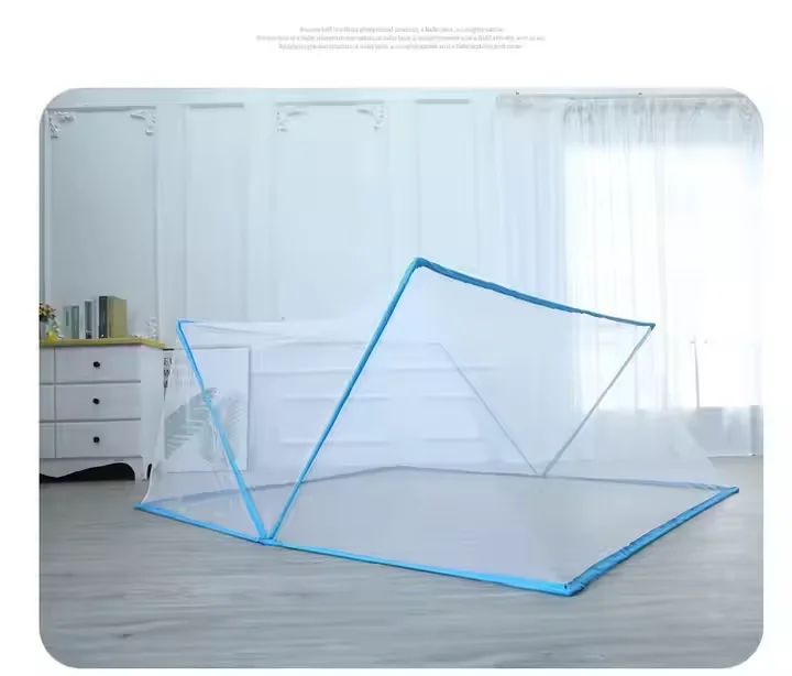 Foldable Portable Mosquito Net Canopy Tent for Bed (190 x 160 x 95 cm)