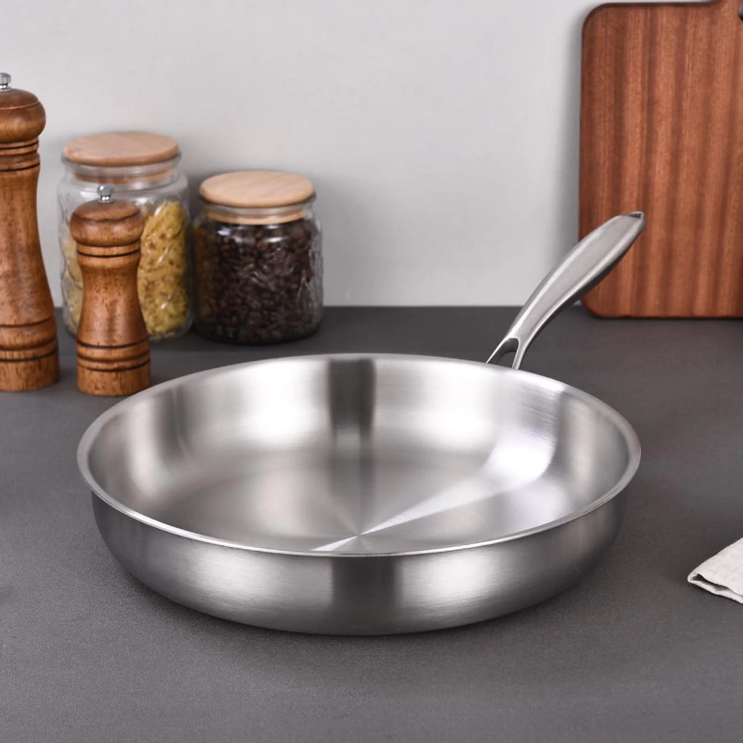 Premium 3-Ply Stainless Steel skillets