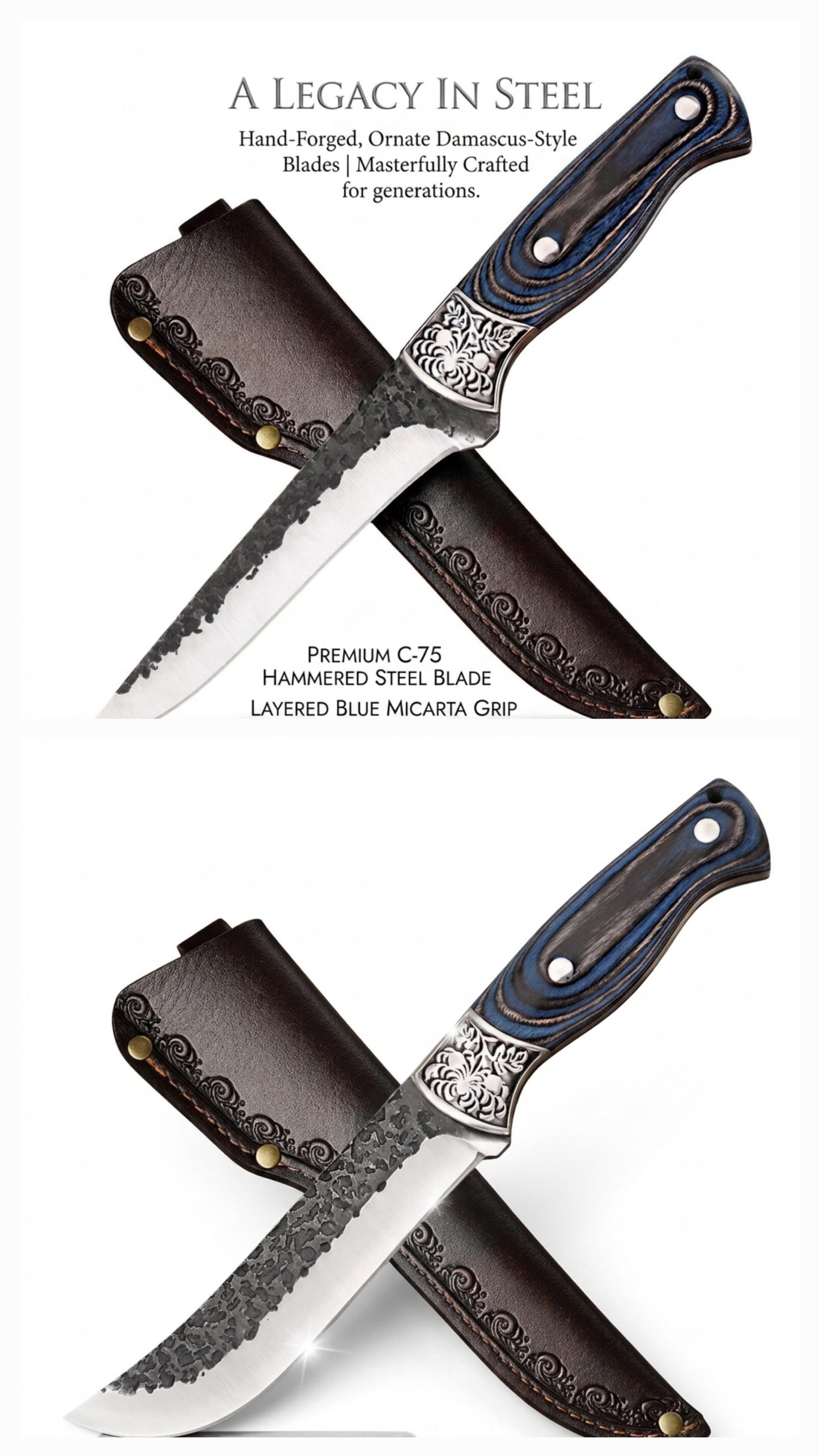 A Legacy in Steel: Hand-Forged Artisan Fixed Blade