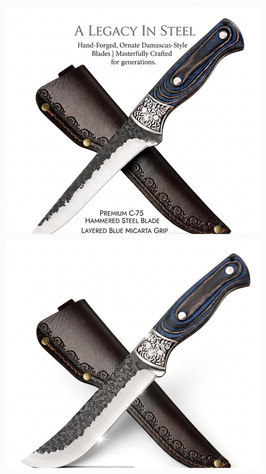 A Legacy in Steel: Hand-Forged Artisan Fixed Blade