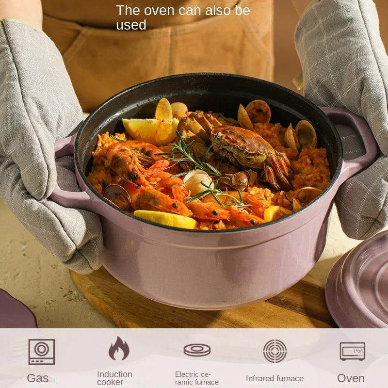 Enamel Cast Iron Pot
