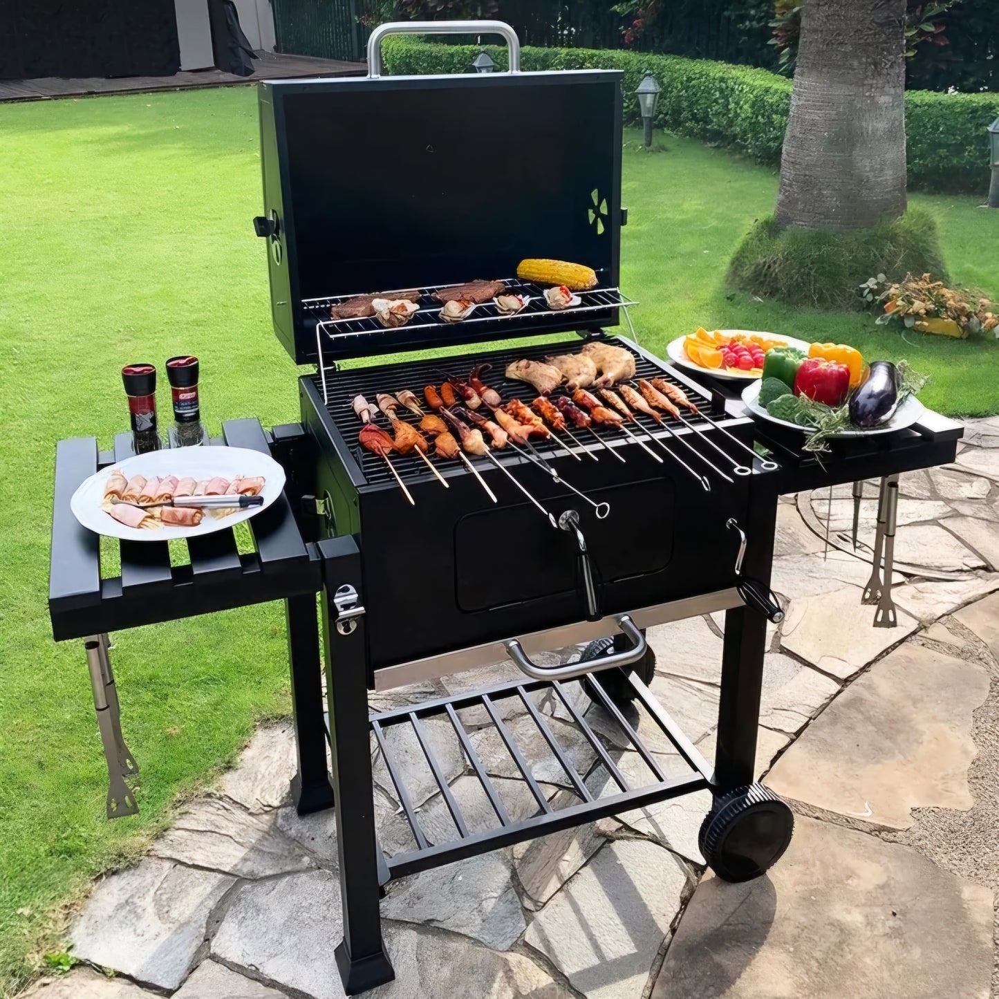 premium Charcoal Barbecue Stove, designed for unforgettable gatherings with family and friends.