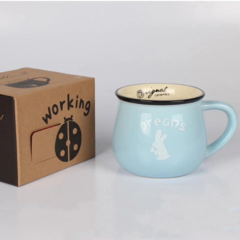 Modern Ceramic Coffee Mug – 350ML