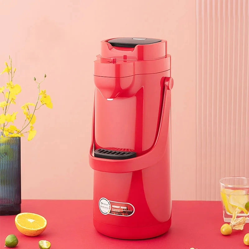 Premium Air Pressure Pot 2.5L is a versatile and eco-friendly thermal dispenser designed to keep beverages hot or cold .features and durable construction make it ideal for home, office, or outdoor use