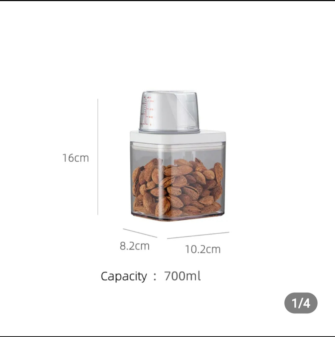 Plastic Seed Storage Containers Set of 4 Sizes for Organized Gardening