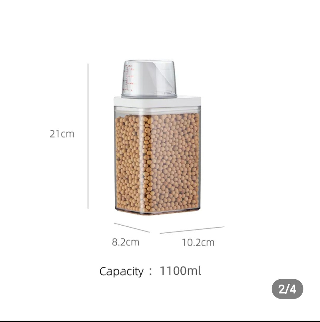 Plastic Seed Storage Containers Set of 4 Sizes for Organized Gardening