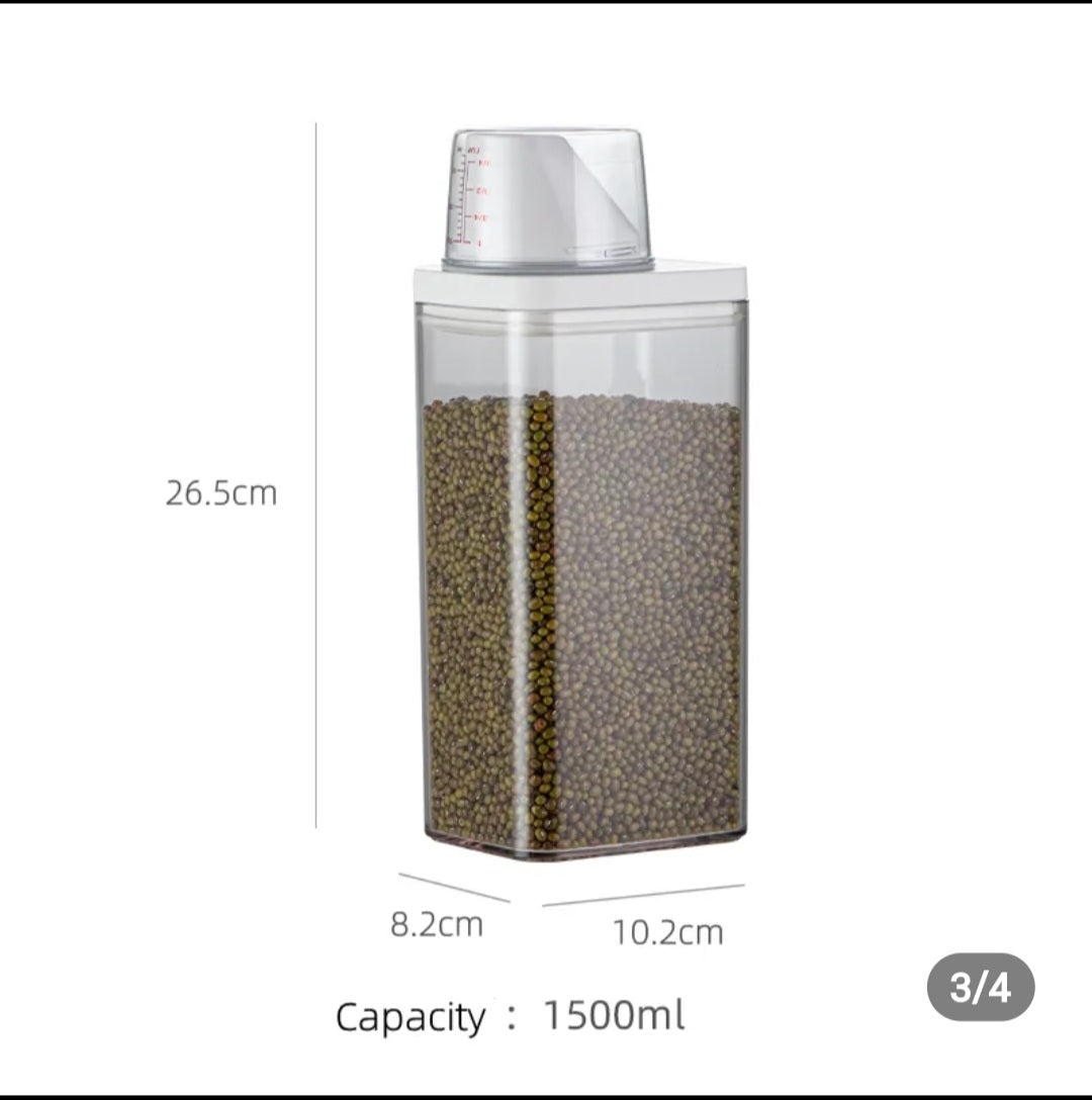 Plastic Seed Storage Containers Set of 4 Sizes for Organized Gardening