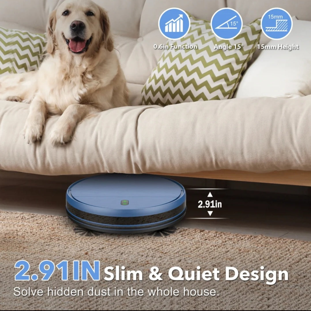 ONSON BR151 Robot Vacuum Cleaner – 4500Pa Powerful Suction, Smart & Customizable Cleaning