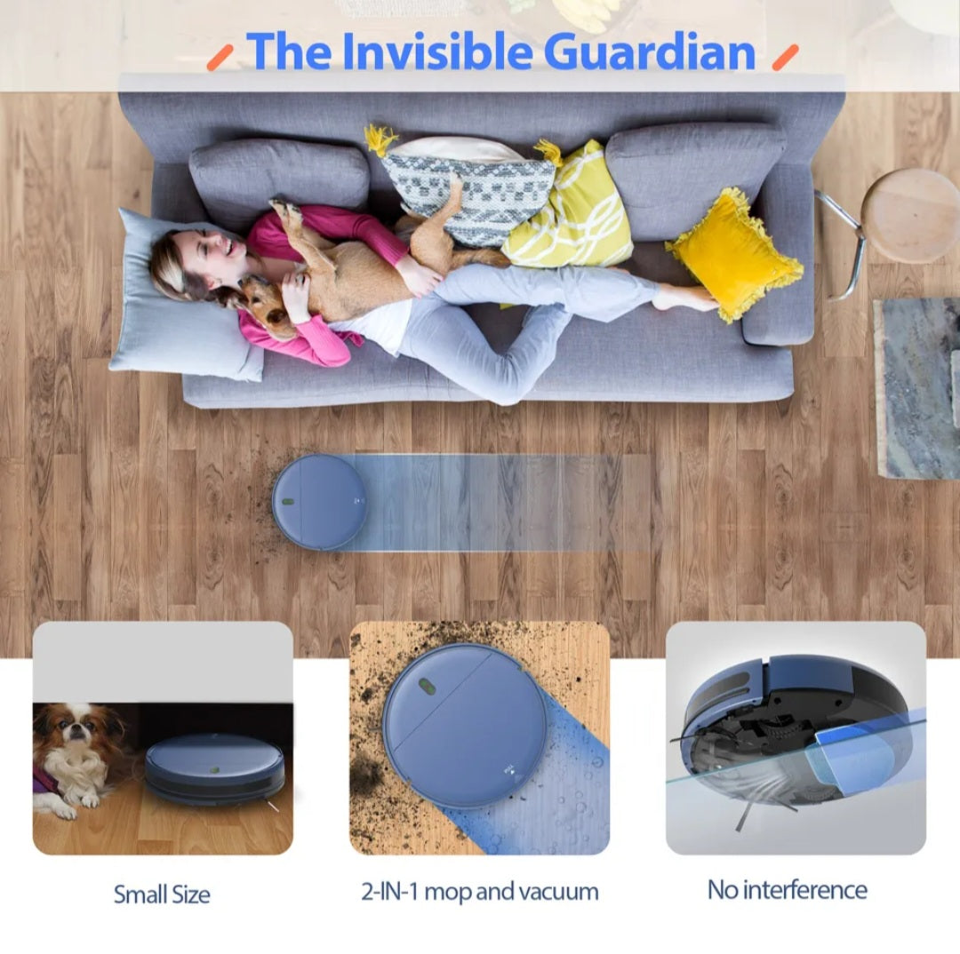 ONSON BR151 Robot Vacuum Cleaner – 4500Pa Powerful Suction, Smart & Customizable Cleaning