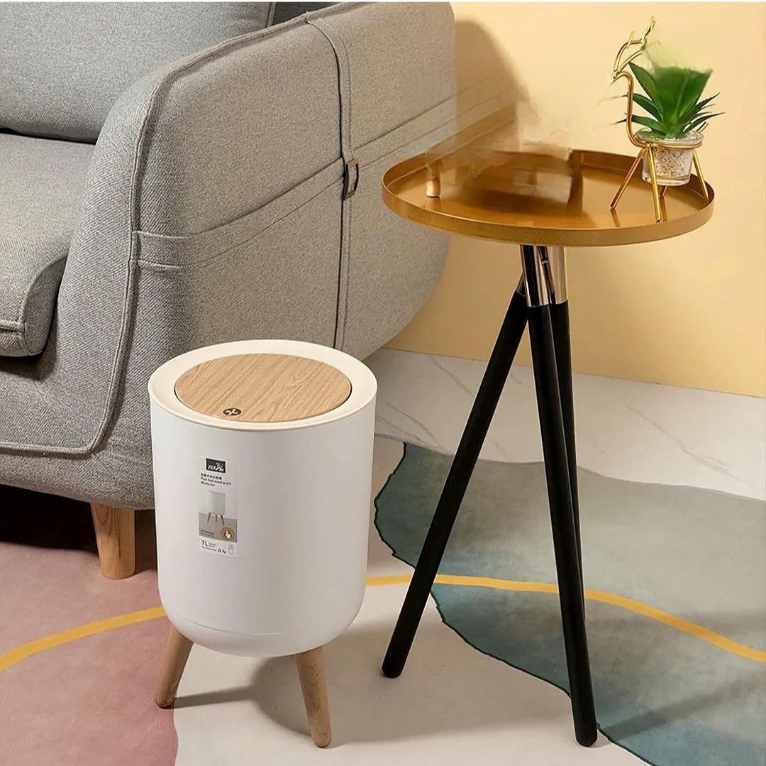 Durable Trash Can – Sleek, Practical Waste Bin for Home or Office Use