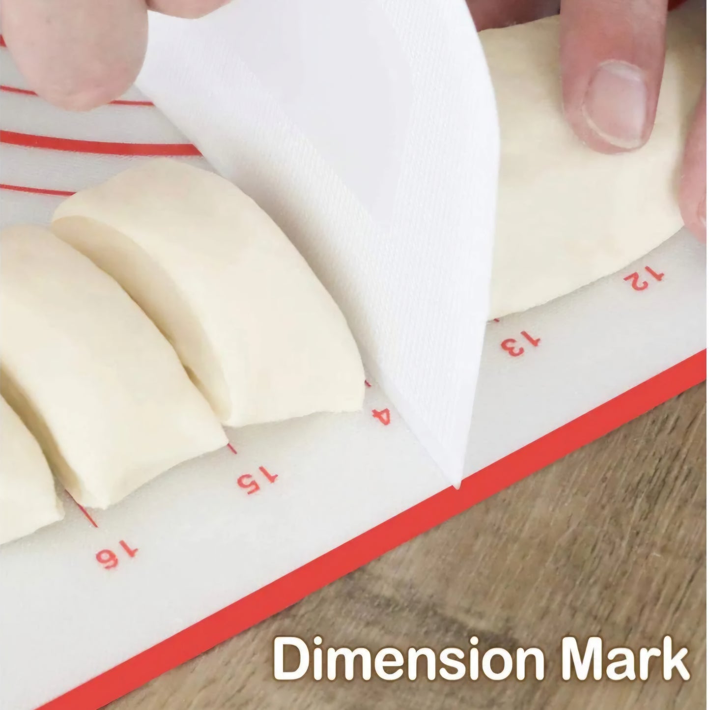 60x40 Non-Stick Silicone Baking Mat Dough rolling Mat kneading Pad Sheet Glass Fiber Rolling Dough Large Size for Cake Macaron Kitchen Tools