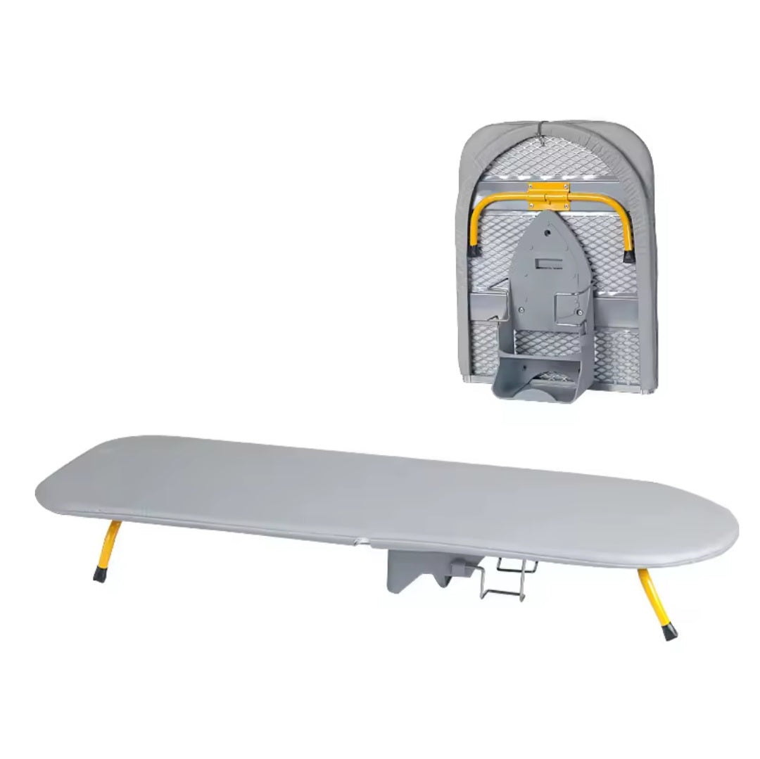 89cm Wall-Mounted Folding Ironing Board – Heat Resistant with Hook