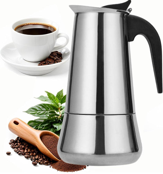 Moka Stainless Steel Coffee Maker