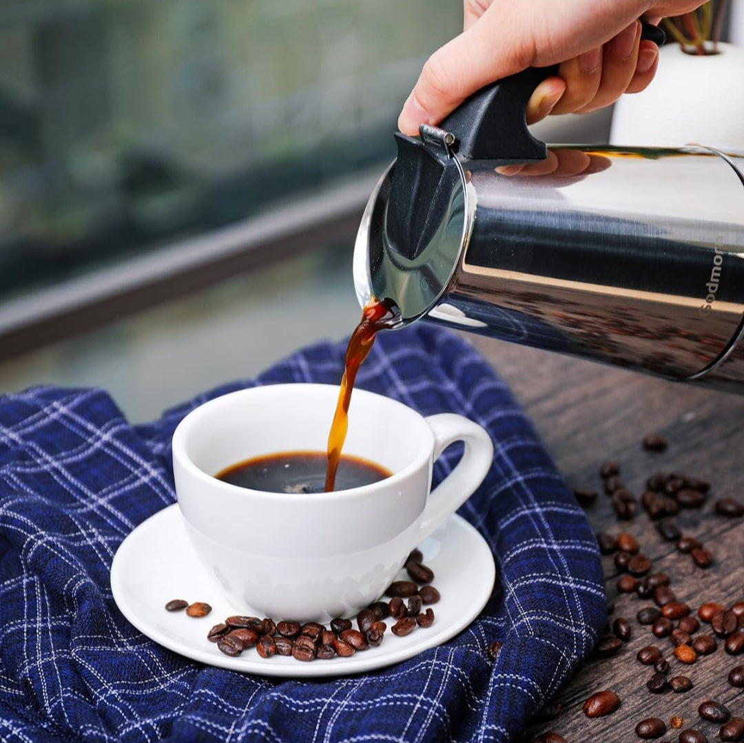 Moka Stainless Steel Coffee Maker