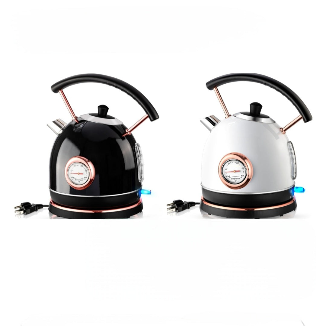 RTS Stainless Steel 1.8L Retro Electric Kettle
Add a touch of vintage charm to your kitchen.