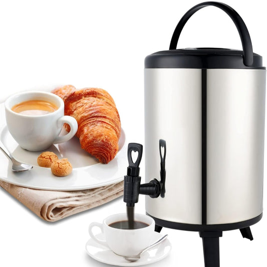 Stainless Steel Insulated Double Wall Beverage Dispenser 
Available in 6L and 8L Capacities