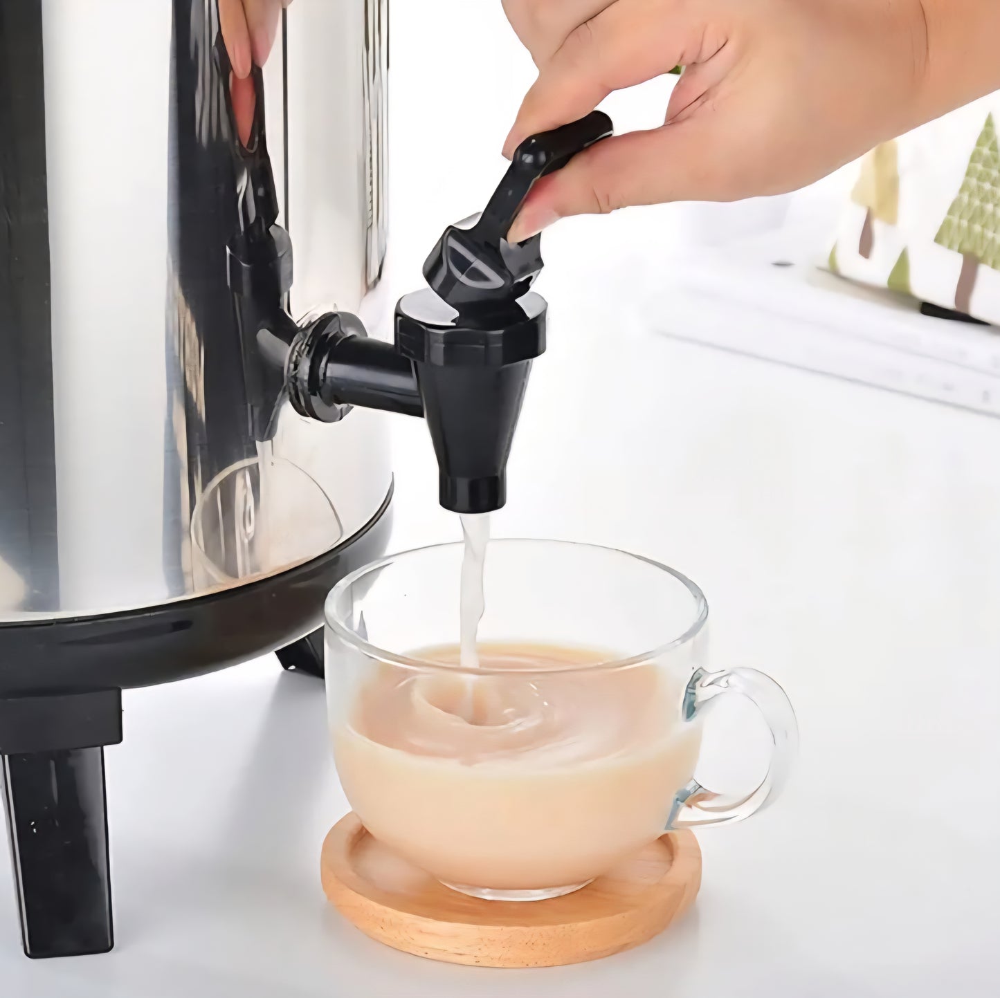 Stainless Steel Insulated Double Wall Beverage Dispenser 
Available in 6L and 8L Capacities