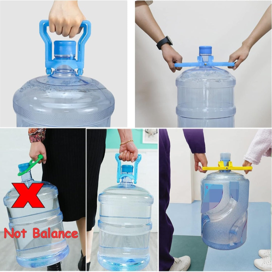 Advanced Ergonomic 5-Gallon Water Bottle Handle – Blue & Yellow