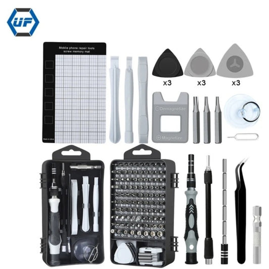122-Piece Precision Screwdriver Set – Compact, Multi-Functional Toolkit for Home Maintenance