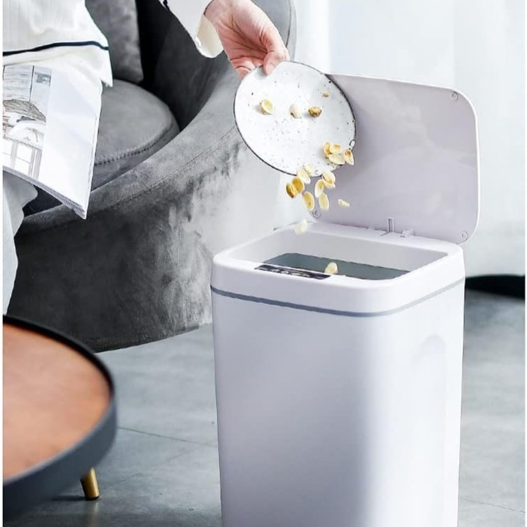 Smart Touch-Control Garbage Can – 16L High Capacity