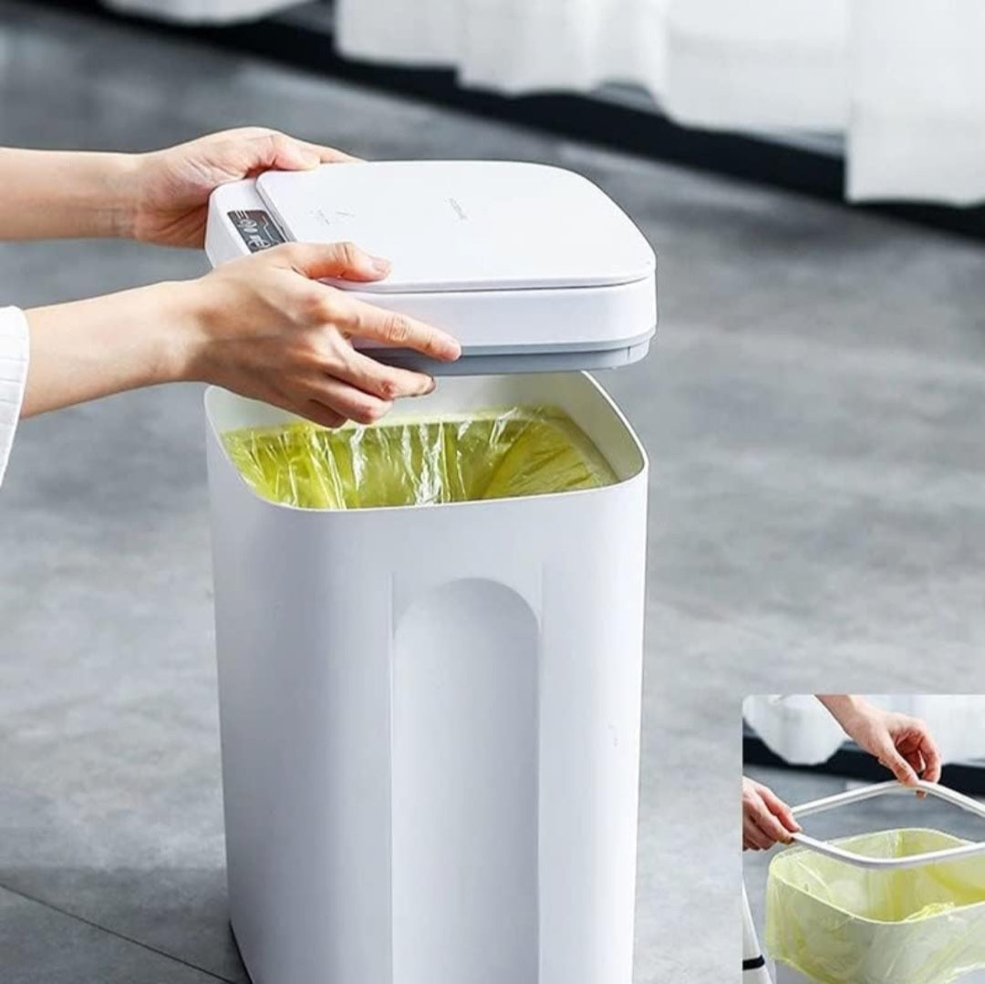 Smart Touch-Control Garbage Can – 16L High Capacity
