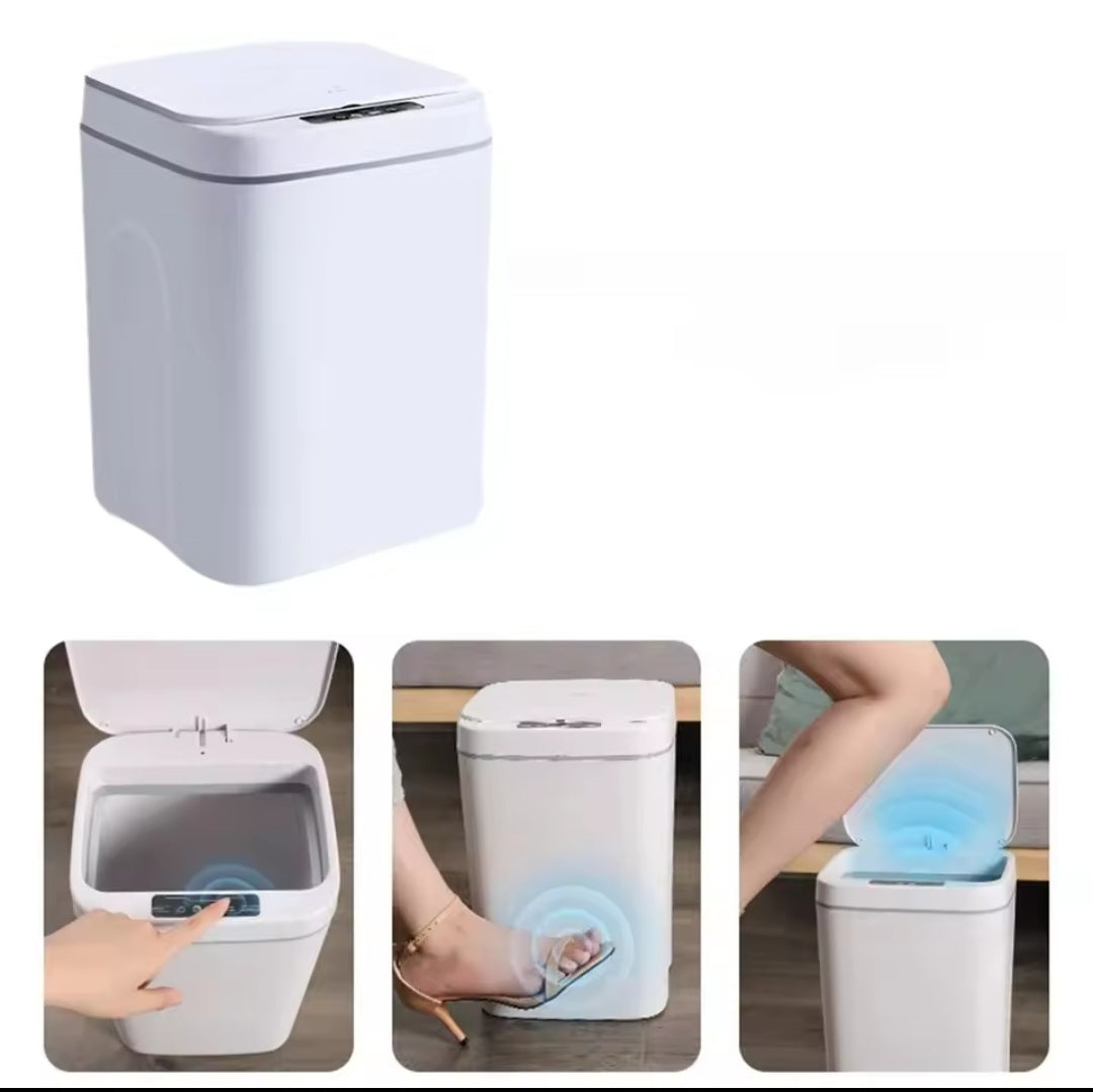 Smart Touch-Control Garbage Can – 16L High Capacity