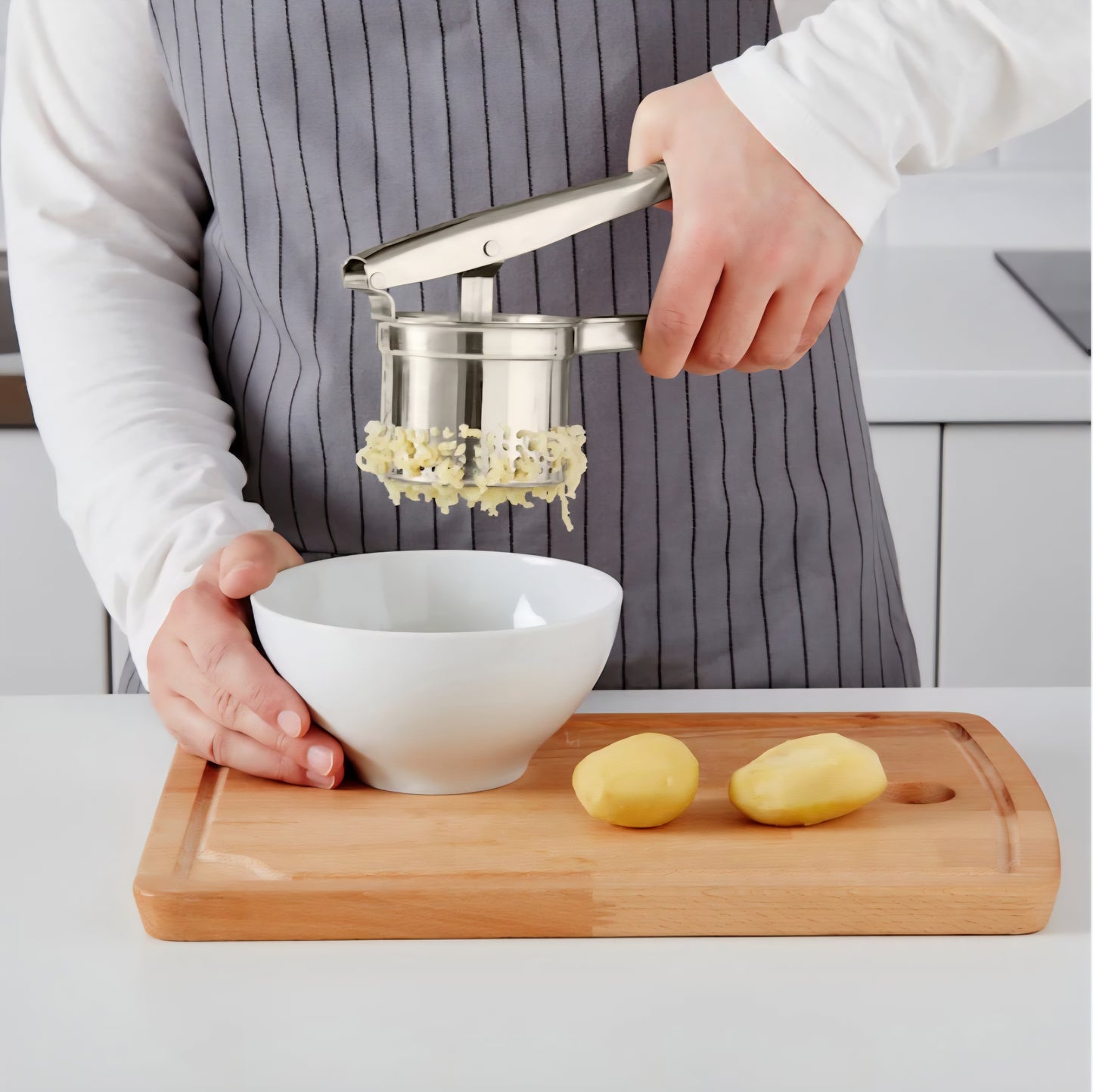 IKEA IDEALISK Potato Press (Stainless Steel)