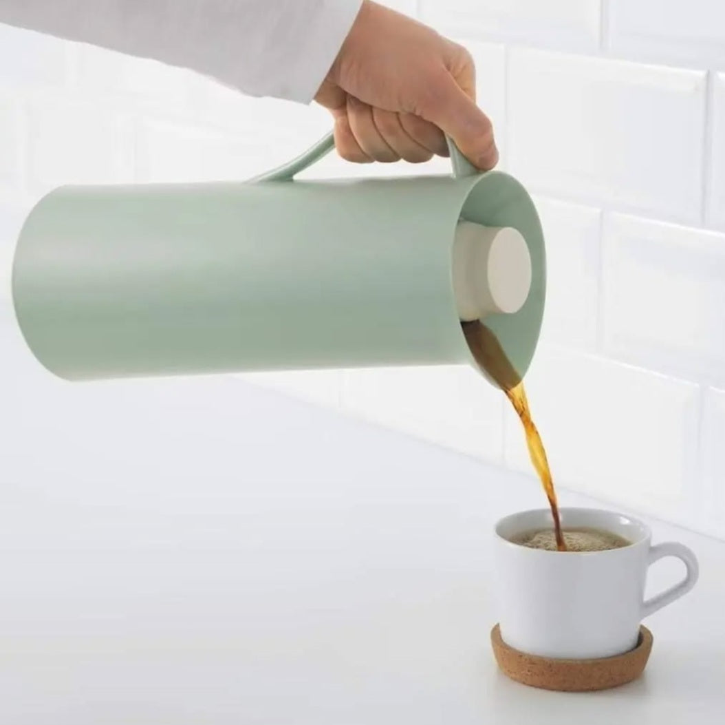 BEHÖVD Vacuum Flask – Beige/Grean, 1L

Brand: #IKEA