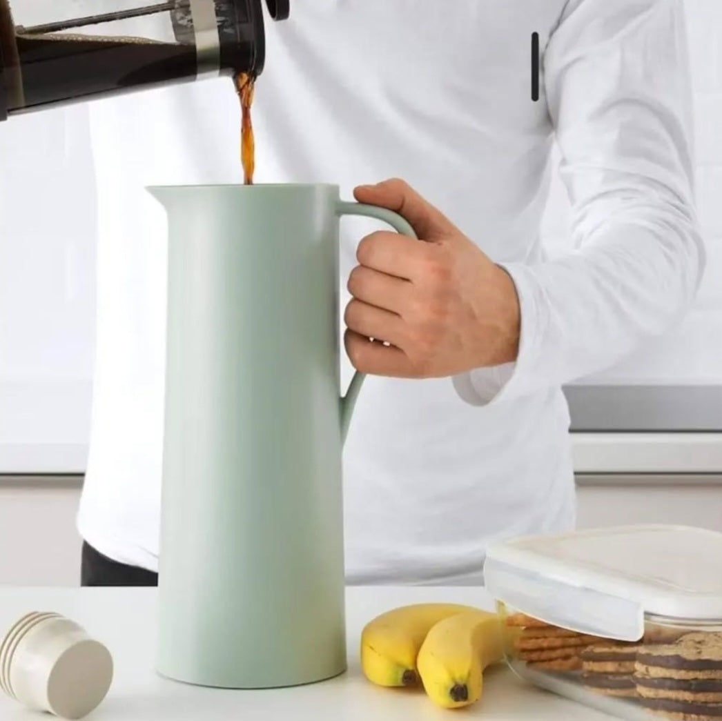 BEHÖVD Vacuum Flask – Beige/Grean, 1L

Brand: #IKEA