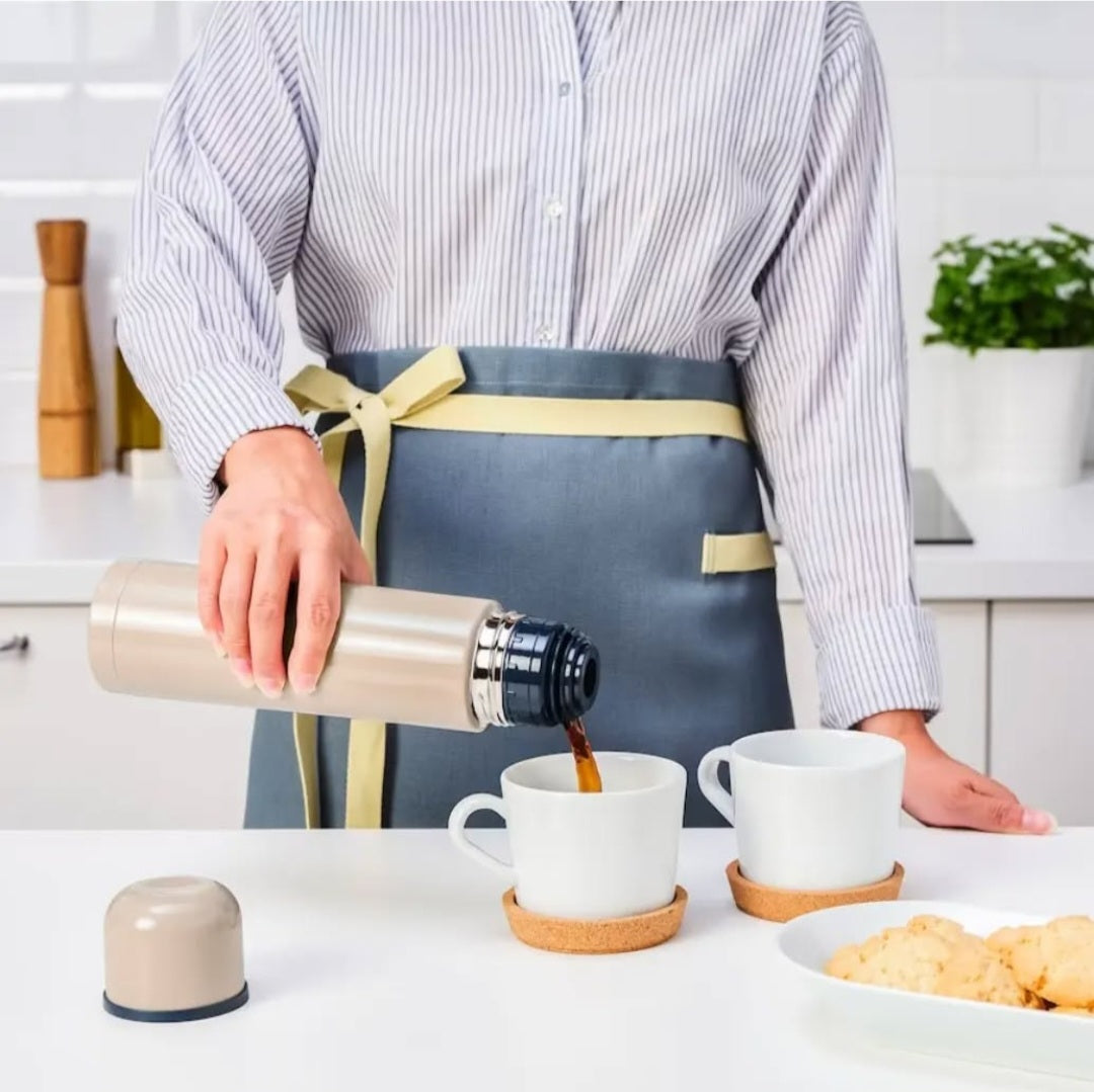 HÄLSA Steel Vacuum Flask – Beige, 0.5L (17 oz)

Brand: #IKEA