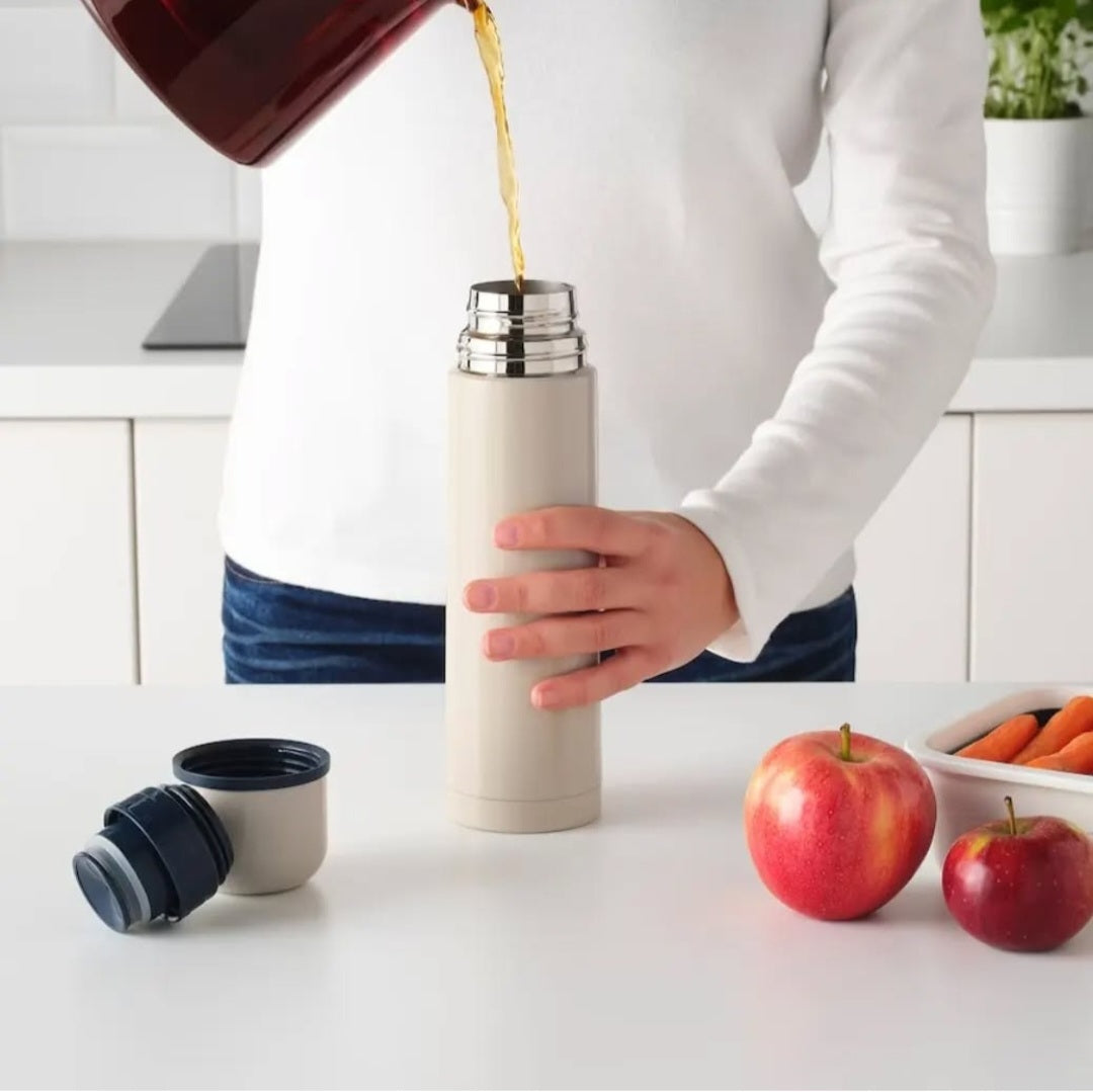 HÄLSA Steel Vacuum Flask – Beige, 0.5L (17 oz)

Brand: #IKEA