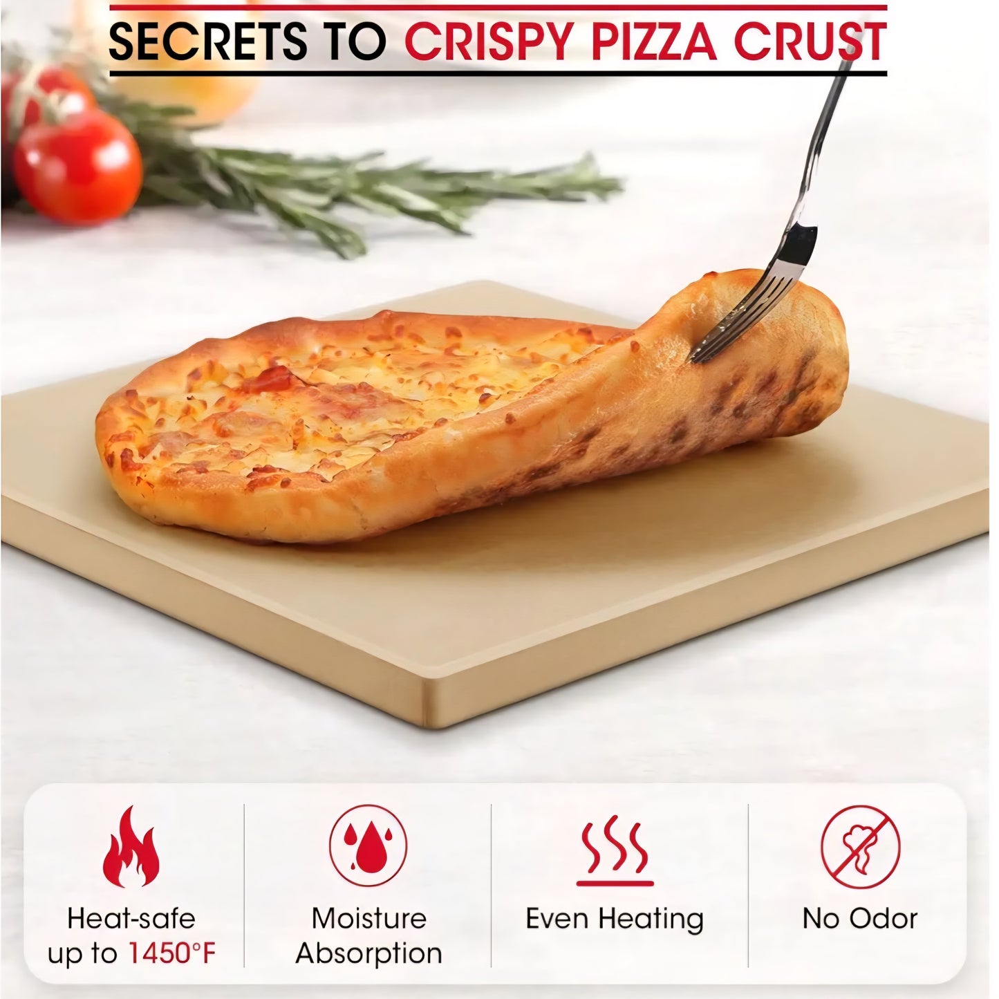 Culinary Couture Pizza cordierite Stone for Grill and Oven

Round (38cm x 1.5cm) | Rectangle (33cm x 38cm x 1.5cm