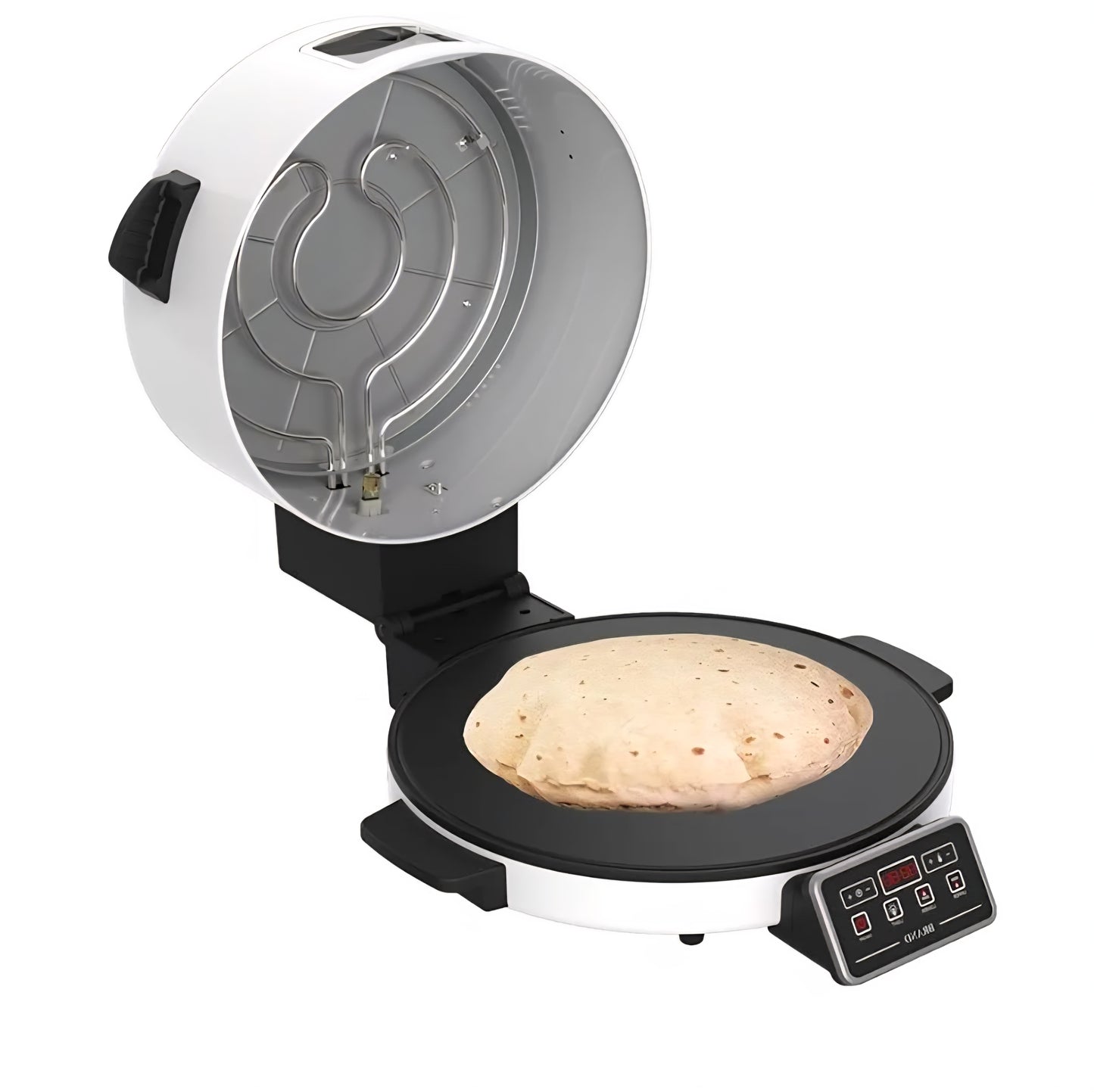 Electric Arabic Bread Maker – Non-Stick with Adjustable Temperature (40cm )